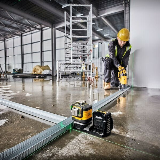 DEWALT Self-leveling Linear Laser Level Green Beam 12V with Working Range 20m