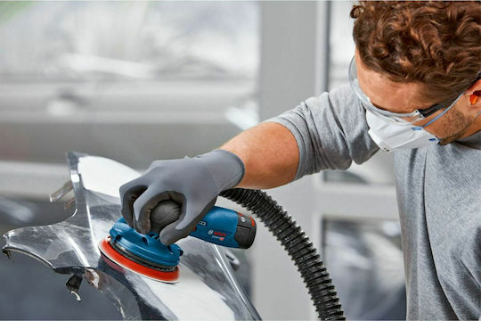 Bosch GEX 12V-125 Έκκεντρο Τριβείο 125mm Μπαταρίας Solo με Ρύθμιση Ταχύτητας και με Σύστημα Αναρρόφησης