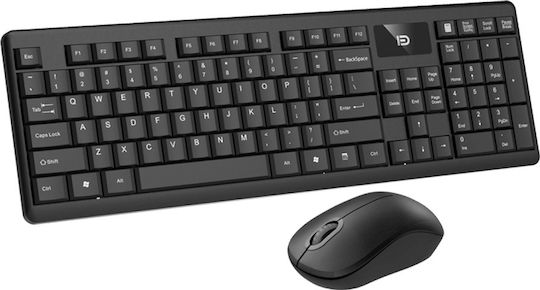 D 1600 Wireless Keyboard & Mouse Set English UK
