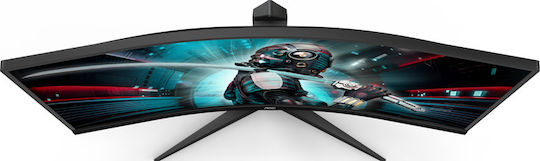 AOC CU34G2X Ultrawide VA Gebogen Spiele-Monitor 34" QHD 3440x1440 144Hz mit Reaktionszeit 4ms GTG