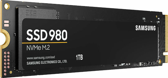 Samsung 980 SSD 1TB τύπου M.2 με σύνδεση PCI Express 3.0 MZ-V8V1T0BW