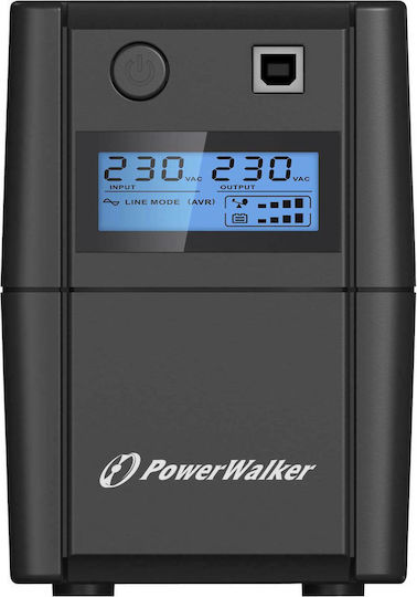 Powerwalker VI 850 SE LCD/IEC UPS Line-Interactive 850VA 480W cu 4 IEC Prize