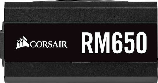 Corsair RM Series RM650 650W Μαύρο Τροφοδοτικό Υπολογιστή Full Modular 80 Plus Gold