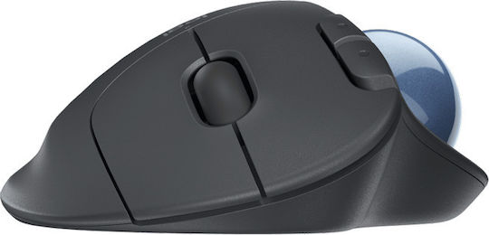 Logitech Ergo M575 Wireless Ergonomic Bluetooth Mouse with Trackball Graphite
