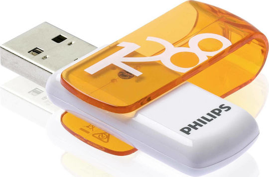 Philips Vivid Edition 128GB USB 2.0 Stick Orange