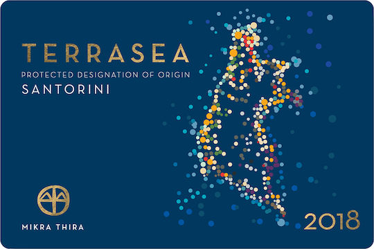 Mikra THira Vin Bio Terrasea Assyrtiko Alb Sec Din Santorini 750ml