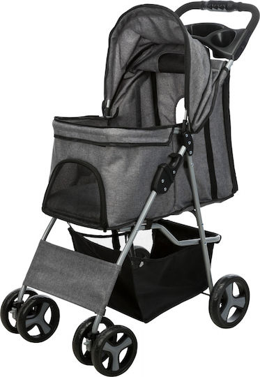 Trixie Buggy Количка за пренасяне на куче / за котка до 15кг Сив Д80xШ47xВ100см.