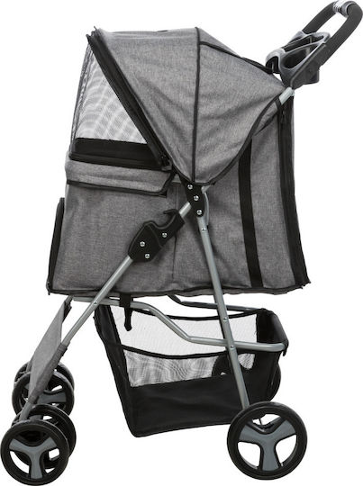Trixie Buggy Количка за пренасяне на куче / за котка до 15кг Сив Д80xШ47xВ100см.