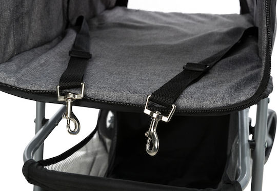 Trixie Buggy Количка за пренасяне на куче / за котка до 15кг Сив Д80xШ47xВ100см.