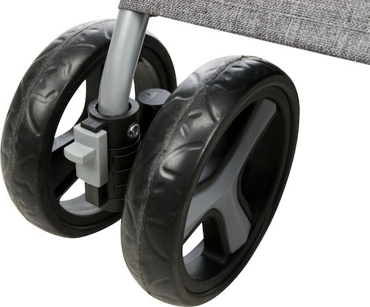 Trixie Buggy Количка за пренасяне на куче / за котка до 15кг Сив Д80xШ47xВ100см.