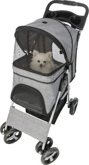 Trixie Buggy Количка за пренасяне на куче / за котка до 15кг Сив Д80xШ47xВ100см.