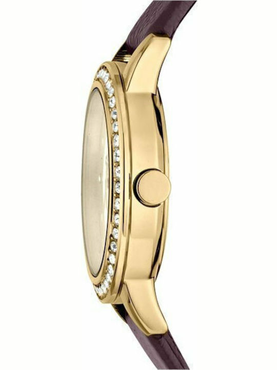 Esprit Women's Watch with Brown Leather Strap