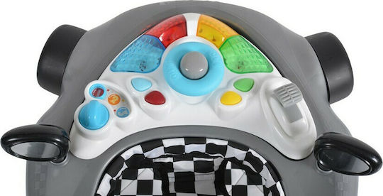 Moni Prixy Baby Walker with Music Gray