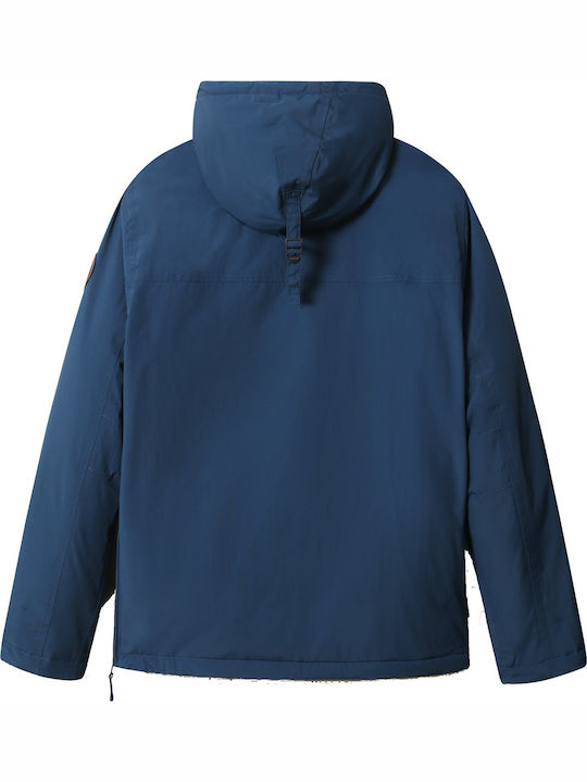 Rainforest Winter Jacket Waterproof Blue French