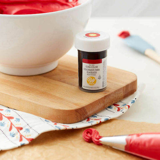 Wilton Food Colouring Paste Icing Colors Red Jar 28gr