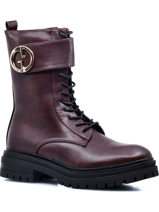 Ghete dama Burgundy