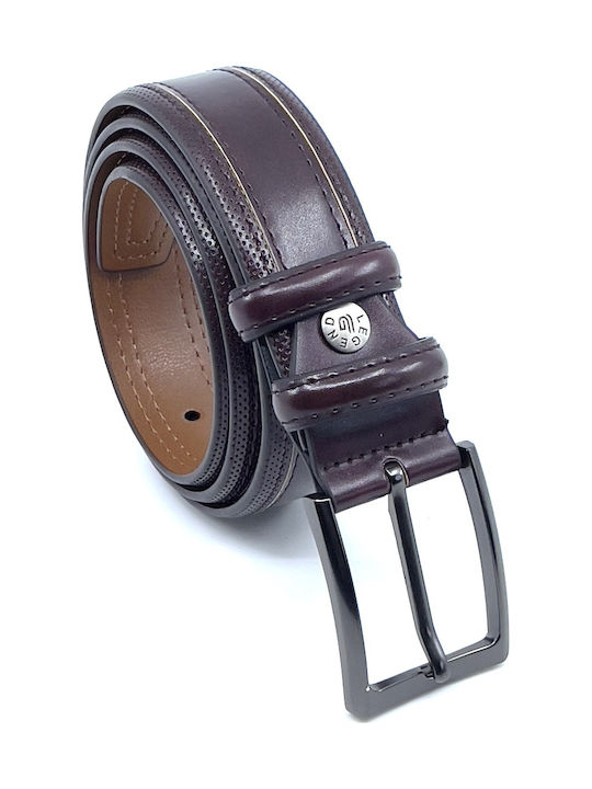 Herren Gürtel Leder Braun