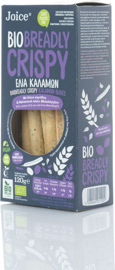 Organic Kalamata Olive Breadsticks Joice Foods 120g