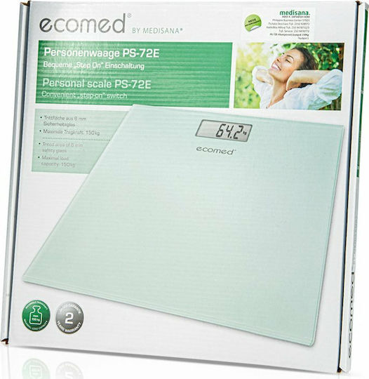 Medisana PS 72E Ecomed Digital Bathroom Scale White