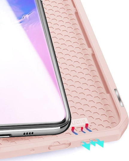 Dux Ducis Skin X Book Δερματίνης Ροζ Χρυσό (Galaxy S20 Ultra)