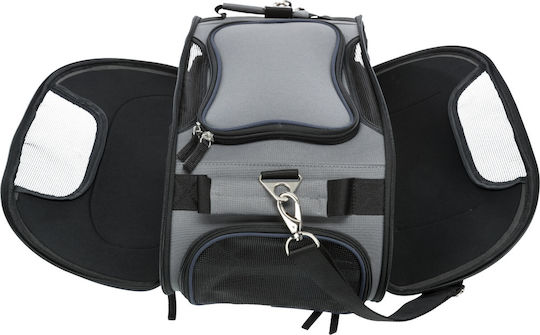 Trixie Wings Waterproof Dog/Cat Carrying Gray Bag for 20kg Pets L46xW23xH28cm