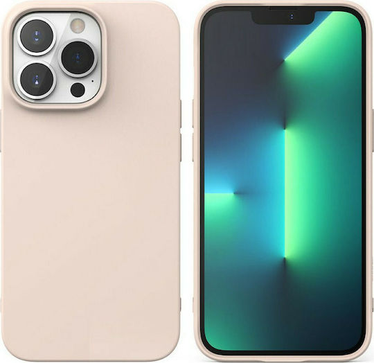 Ringke Air S Back Cover Σιλικόνης 1.3mm Pink Sand (iPhone 13 Pro)