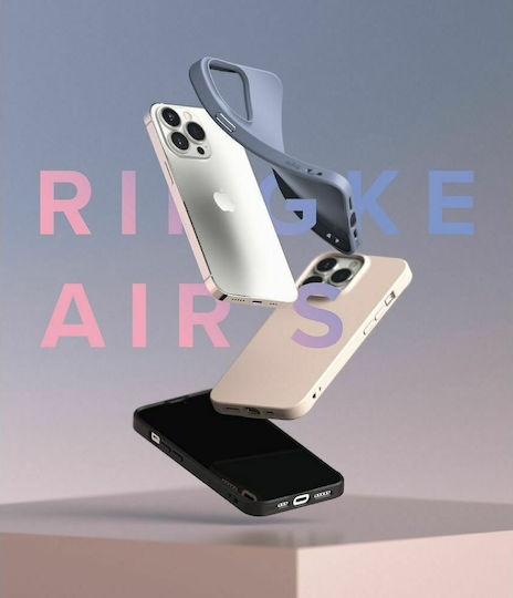 Ringke Air S Back Cover Σιλικόνης 1.3mm Pink Sand (iPhone 13 Pro)