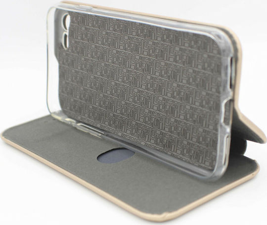 Forcell Forcell Book Δερματίνης Χρυσό (iPhone 6/6s)