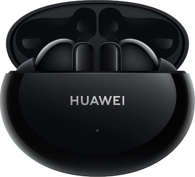 Huawei FreeBuds 4i Bluetooth Handsfree Ακουστικά με Θήκη Φόρτισης Μαύρα