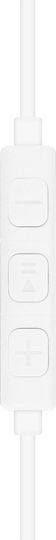 5903396042317 Handsfree cu două căști cu mufă Lightning Alb
