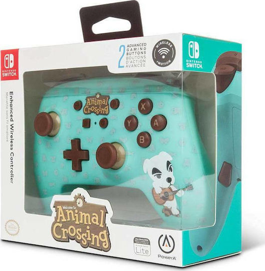 PowerA Enhanced Wireless Gamepad für Schalter Animal Crossing K.K Slider
