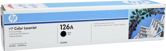 HP 126A Original Toner Laserdrucker Schwarz 1200 Seiten (CE310A)