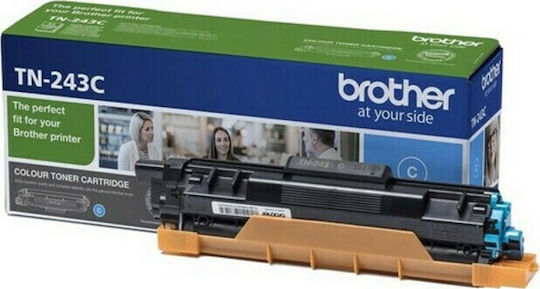 Brother TN-243Y Γνήσιο Toner Laser Εκτυπωτή Κίτρινο 1000 Σελίδων TN-243Y