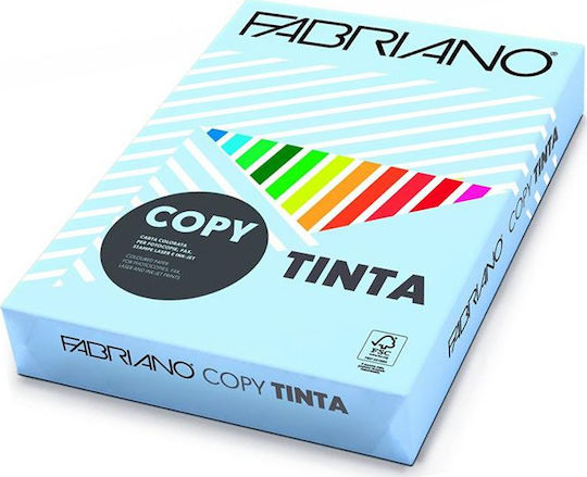 Fabriano Copy Tinta Χαρτί Εκτύπωσης A4 80gr/m² 500 φύλλα Celeste Chiaro