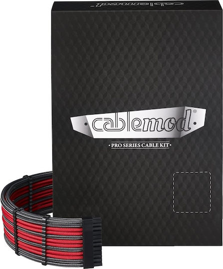 Cablemod C-Series PRO ModMesh Cable Kit for Corsair AXi / HXi / RM - Cable 0.7m Κόκκινο CM-PRTS-FKIT-NKCR-R