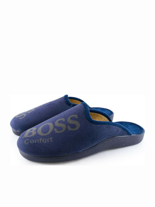 G16 Medies Lacoquette Men's Winter Slippers Blue