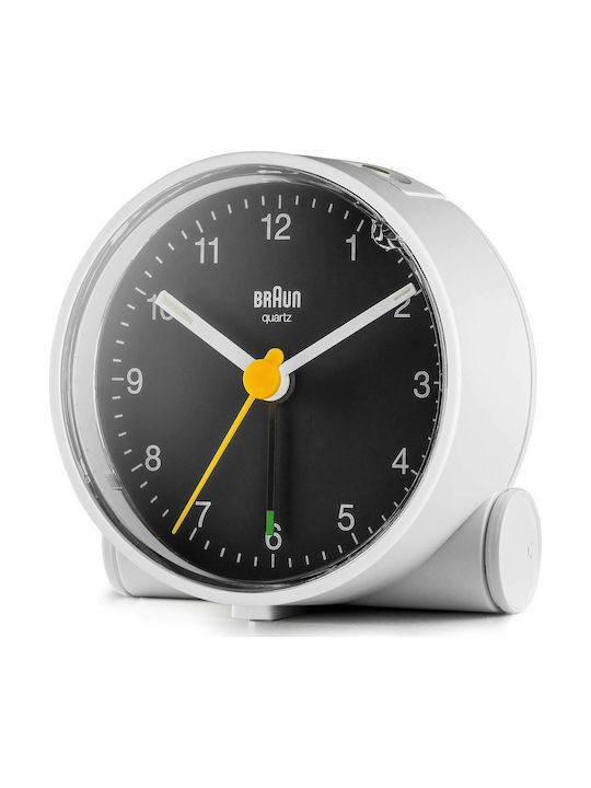 Braun BC 01 WB Επιτραπέζιο Ρολόι με Ξυπνητήρι 67006