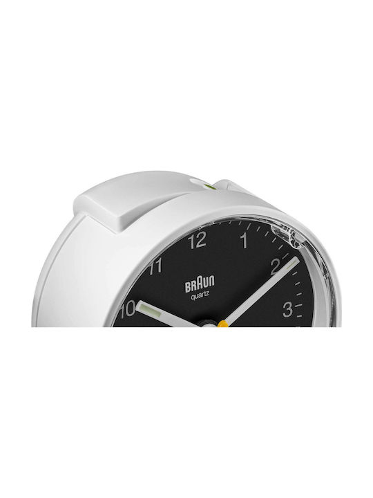Braun BC 01 WB Επιτραπέζιο Ρολόι με Ξυπνητήρι 67006