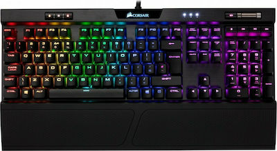 Corsair K70 RGB MK.2 Gaming Μηχανικό Πληκτρολόγιο με Cherry MX Brown διακόπτες και RGB φωτισμό (Αγγλικό US)