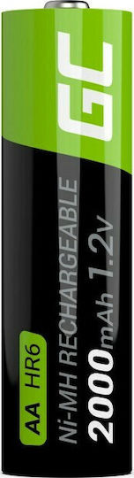 Green Cell Baterii Reîncărcabile AA Ni-MH 2000mAh 1.2V 2buc