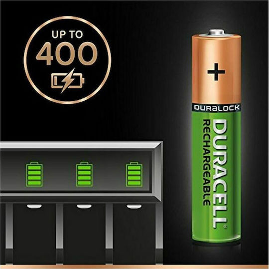 Duracell StayCharged Baterii Reîncărcabile AAA Ni-MH 800mAh 1.2V 4buc