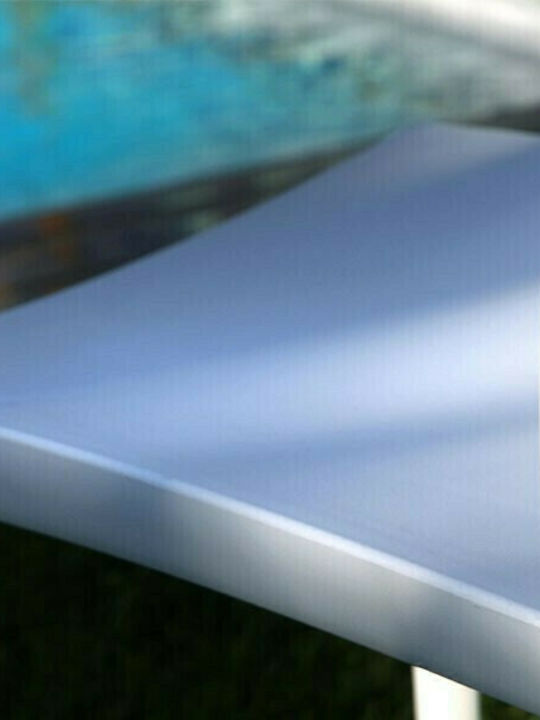 Outdoor Chair Polypropylene Maya Silver Grey 44x50x81cm