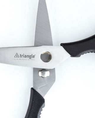 Triangle Kitchen Scissor 20cm Black