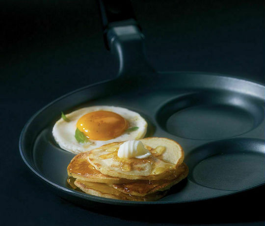 Risoli PanCake Pan for Pancakes made of Cast Aluminum with Non-Stick Coating 25cm