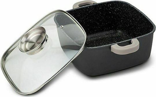 Nava Funtzio Tiefer Topf aus Aluminium 5Es / 24cm