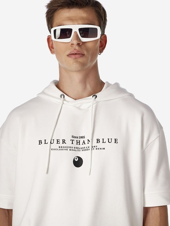 Sweatshirt with Hood White