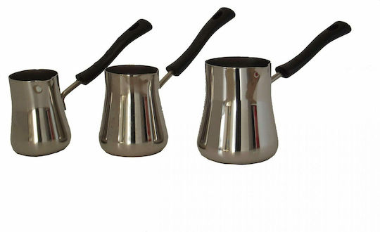 Stainless Steel Silver Coffee Pot 330ml