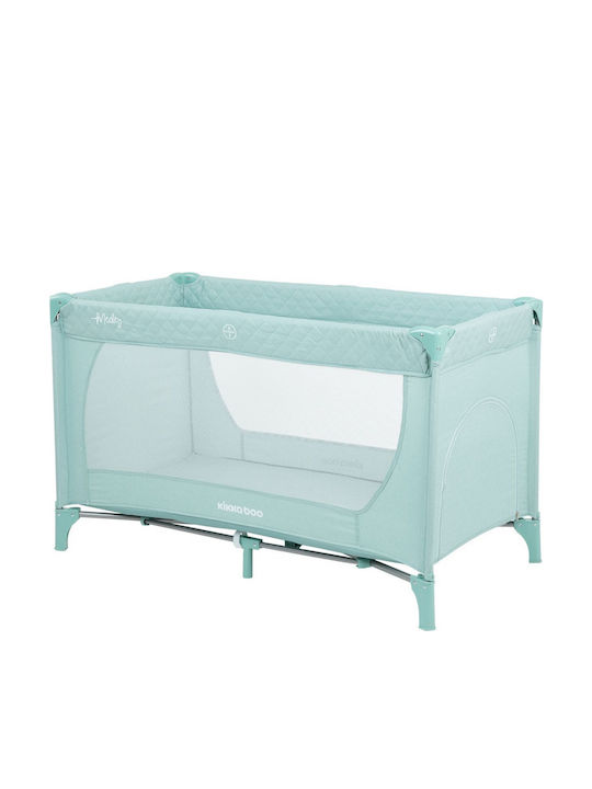Kikka Boo Medley 2020 Παρκοκρέβατο με Στρώμα Mint 125x65cm