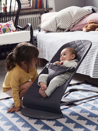 BabyBjorn Handbuch Baby Relax Bliss Cotton Midnight Anthracite für Kind bis 13kg