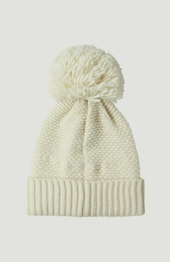 Knitted Beanie Cap Beige